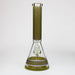 preemo - 15 inch 9mm Painted Sandblast Beaker [P057] Glass Bong preemo