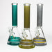 preemo - 15 inch 9mm Painted Sandblast Beaker [P057] Glass Bong preemo