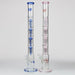 26" Xtreme Quad-percolator 7 mm glass Bong [XTR411] Glass Bong Canadian Distributor
