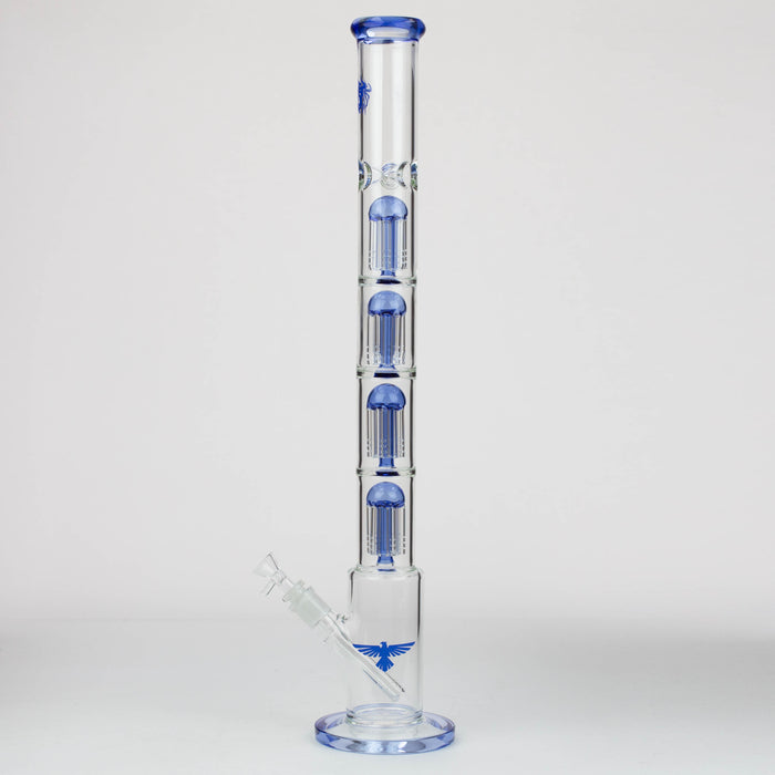 26" Xtreme Quad-percolator 7 mm glass Bong [XTR411] Glass Bong Canadian Distributor