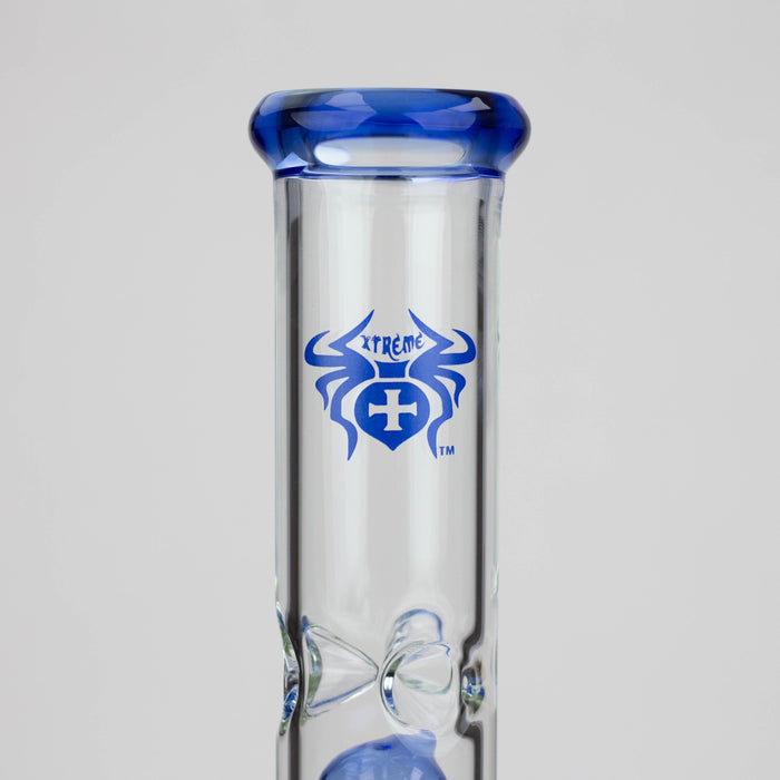 26" Xtreme Quad-percolator 7 mm glass Bong [XTR411] Glass Bong Canadian Distributor