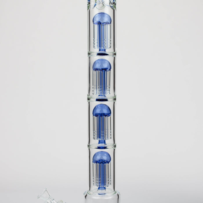 26" Xtreme Quad-percolator 7 mm glass Bong [XTR411] Glass Bong Canadian Distributor