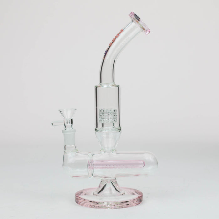 10" inline diffuser glass bong [AK904] Glass Bong Canadian Distributor