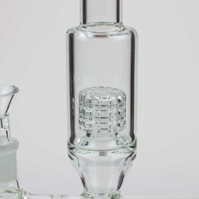 10" inline diffuser glass bong [AK904] Glass Bong Canadian Distributor