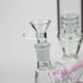 10" inline diffuser glass bong [AK904] Glass Bong Canadian Distributor