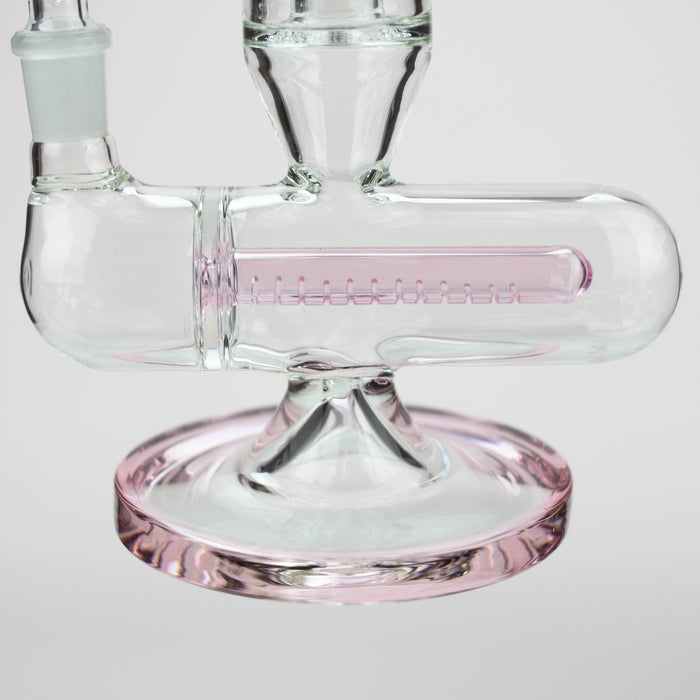 10" inline diffuser glass bong [AK904] Glass Bong Canadian Distributor