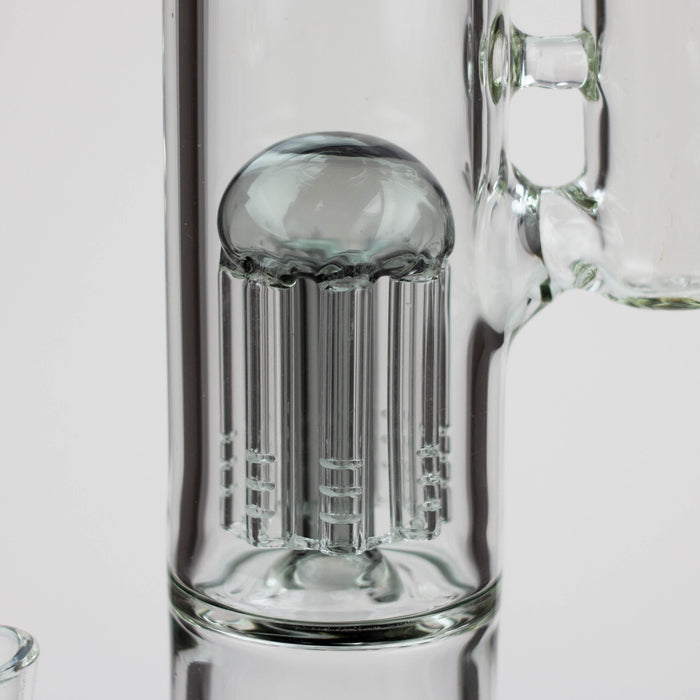 16" tree arm percolator and honeycomb diffuser glass bong [B8] Bongs Canadian Distributor