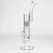 16" tree arm percolator and honeycomb diffuser glass bong [B8] Bongs Canadian Distributor Clear