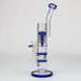 16" tree arm percolator and honeycomb diffuser glass bong [B8] Bongs Canadian Distributor Blue
