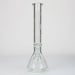 16" Genie pattern 9 mm clear glass water bong [20024] Glass Bong ONE