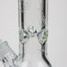 16" Genie pattern 9 mm clear glass water bong [20024] Glass Bong ONE