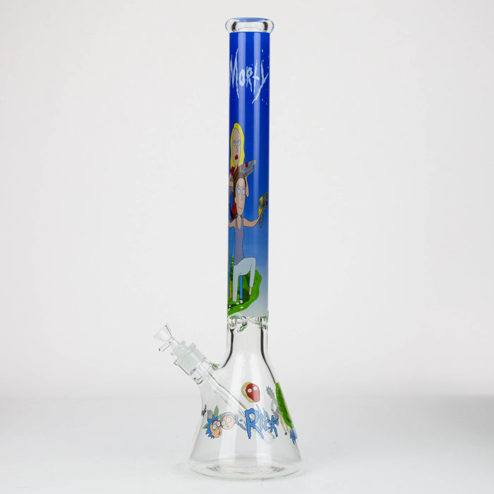 22" RM Cartoon 9 mm glass water bong [16800] Glass Bong ONE