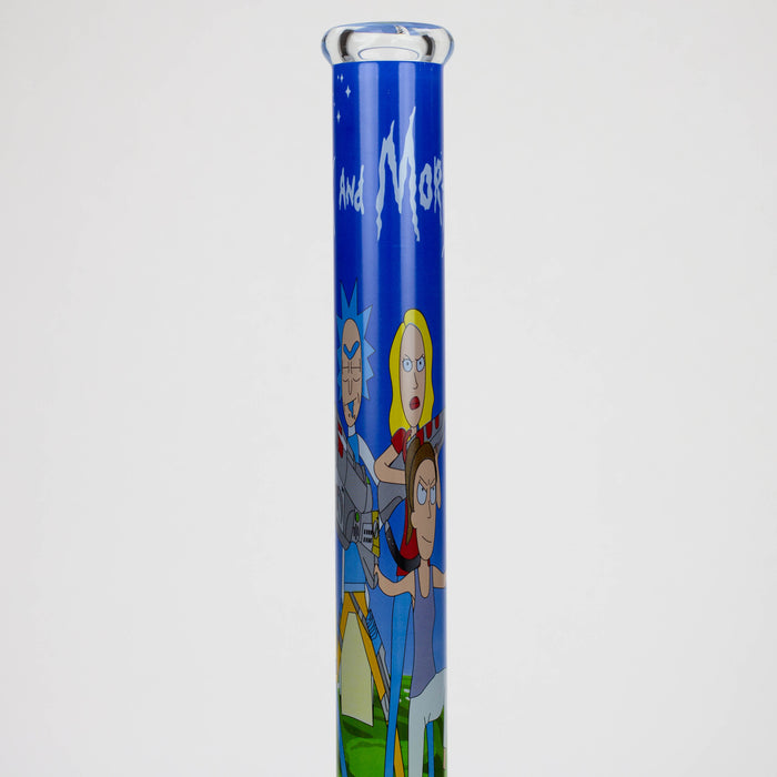 22" RM Cartoon 9 mm glass water bong [16800] Glass Bong ONE