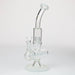 10" inline diffuser glass bong [AK904] Glass Bong Canadian Distributor White
