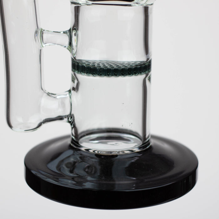 15" Volcano tree arm percolator and honeycomb diffuser glass bong [AK075] Bongs Canadian Distributor