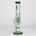 15" Volcano tree arm percolator and honeycomb diffuser glass bong [AK075] Bongs Canadian Distributor Green