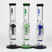 15" Volcano tree arm percolator and honeycomb diffuser glass bong [AK075] Bongs Canadian Distributor