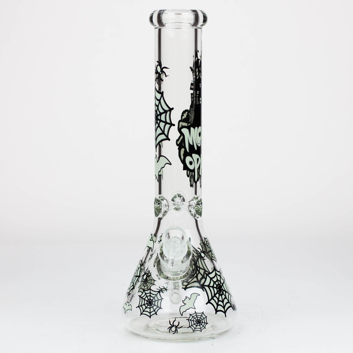 14" Glow in the dark 7 mm glass water bong [YG] Bongs Canadian Distributor