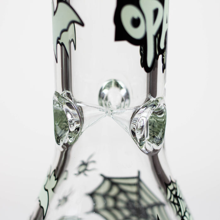 14" Glow in the dark 7 mm glass water bong [YG] Bongs Canadian Distributor