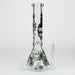 14" Glow in the dark 7 mm glass water bong [YG] Bongs Canadian Distributor