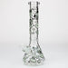 14" Glow in the dark 7 mm glass water bong [YG] Bongs Canadian Distributor YG11