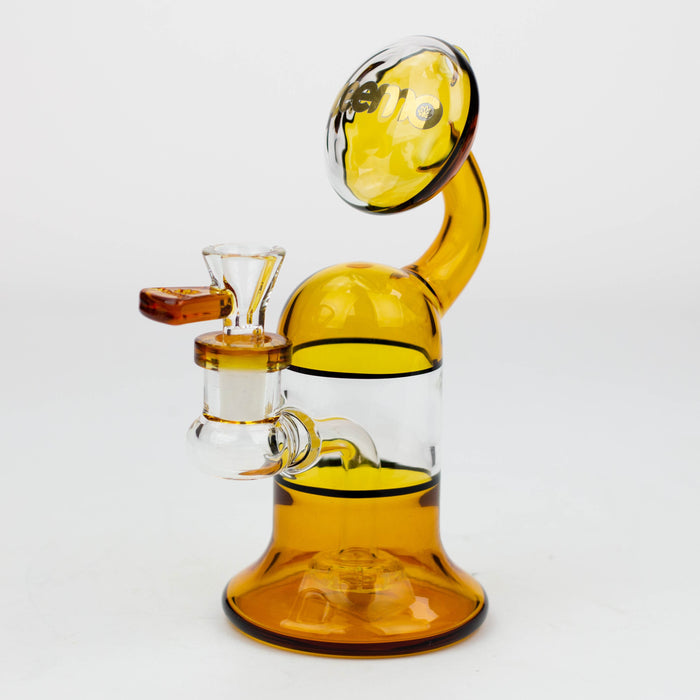 preemo - 7 inch Disc Top Bubbler [P063] Bongs preemo Gold