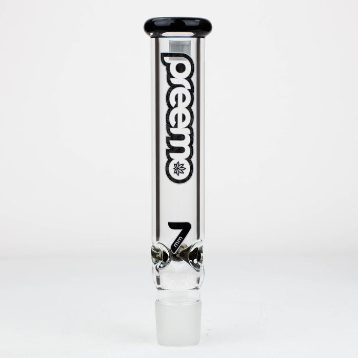 preemo - 9 inch Tube Top [P011-25] Bongs preemo Black