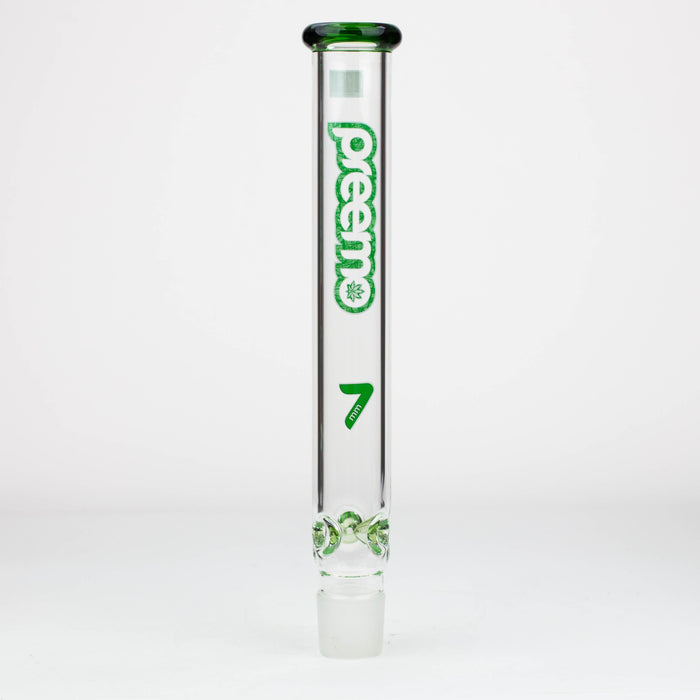 preemo - 13 inch Tube Top [P011-35] Ashcatcher · Percolator · Filter · Mouthpiece preemo Green