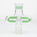 preemo - 6 inch Double Sided Inline Perc Middle [P009] Bongs preemo Green