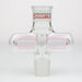 preemo - 6 inch Double Sided Inline Perc Middle [P009] Bongs preemo Pink