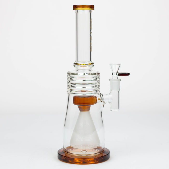 NG-12 inch Frosted Cone Perc Straight [S385] Glass Bong High-End Brands Glass