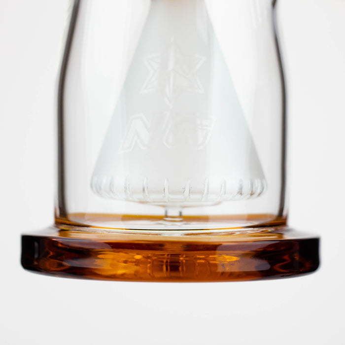 NG-12 inch Frosted Cone Perc Straight [S385] Glass Bong High-End Brands Glass