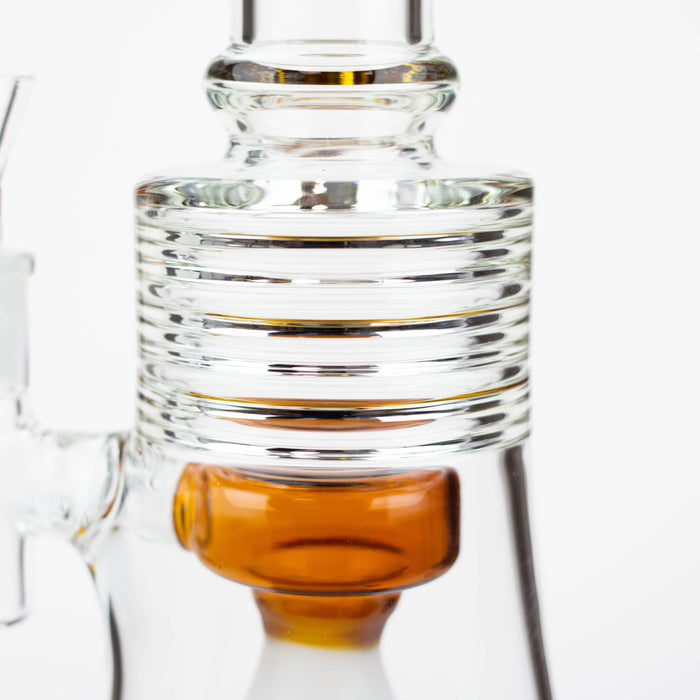 NG-12 inch Frosted Cone Perc Straight [S385] Glass Bong High-End Brands Glass