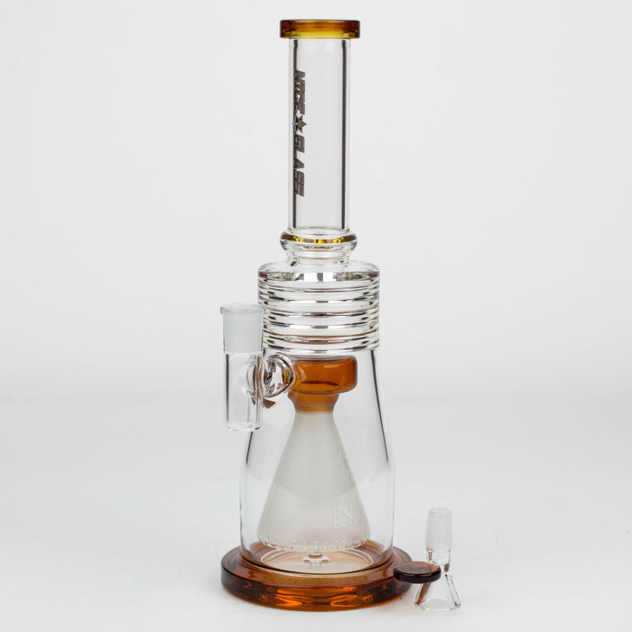 NG-12 inch Frosted Cone Perc Straight [S385] Glass Bong High-End Brands Glass