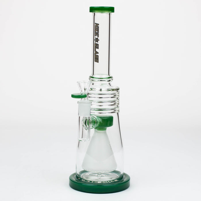 NG-12 inch Frosted Cone Perc Straight [S385] Glass Bong High-End Brands Glass Jade