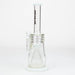 NG-12 inch Frosted Cone Perc Straight [S385] Glass Bong High-End Brands Glass White