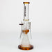 NG-12 inch Frosted Cone Perc Straight [S385] Glass Bong High-End Brands Glass Yellow