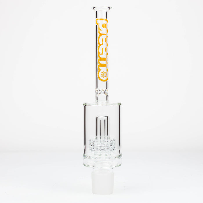 preemo - 12 inch Showerhead Matrix Perc Top [P013] Ashcatcher · Percolator · Filter · Mouthpiece preemo Orange