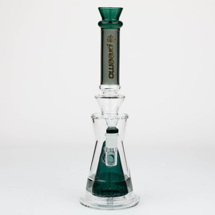 preemo - 13.5 inch Solid Cone Perc Bong [P080] Glass Bong preemo