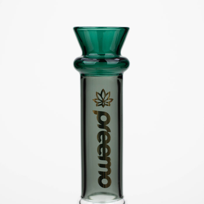 preemo - 13.5 inch Solid Cone Perc Bong [P080] Glass Bong preemo