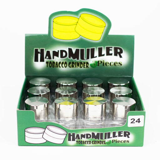 NG - 3-Piece Mini Hand Muller Box of 24 [GR841] Herb Grinder High-End Brands Glass