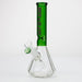 NG-11 inch 12-Sided Pyramid Beaker [XY572] Glass Bong High-End Brands Glass Green