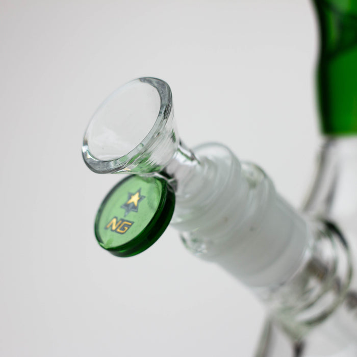 NG-11 inch 12-Sided Pyramid Beaker [XY572] Glass Bong High-End Brands Glass