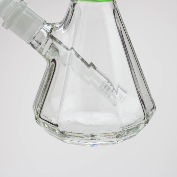 NG-11 inch 12-Sided Pyramid Beaker [XY572] Glass Bong High-End Brands Glass