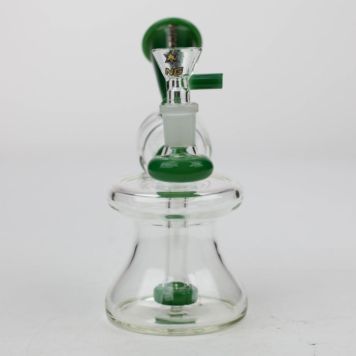NG-6.5 inch Megaphone Showerhead Bubbler [BX1211] Bongs High-End Brands Glass