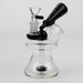 NG-6.5 inch Megaphone Showerhead Bubbler [BX1211] Bongs High-End Brands Glass Black