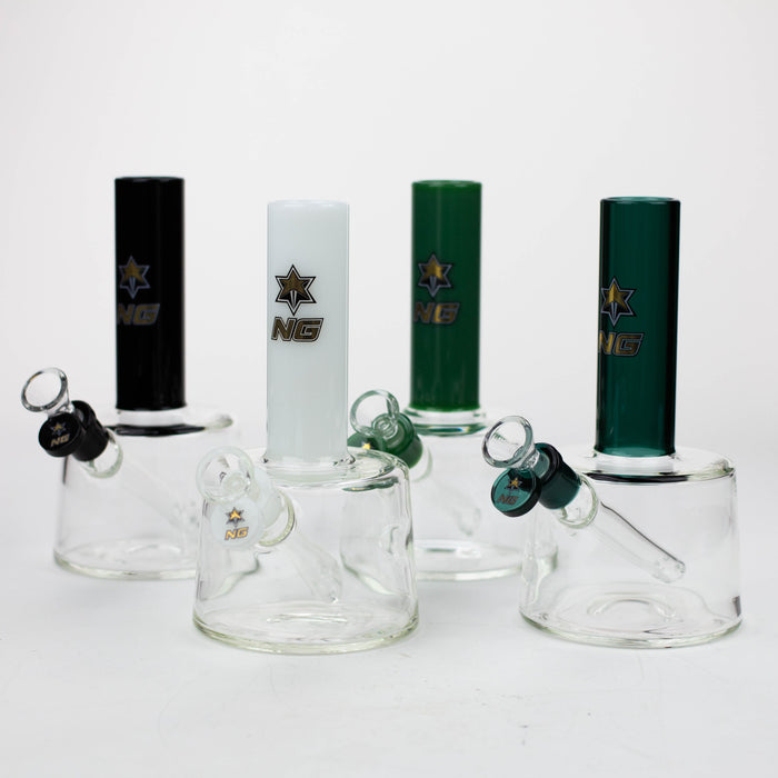 NG-8 inch Full Base Bubbler [N8068] Glass Bong High-End Brands Glass