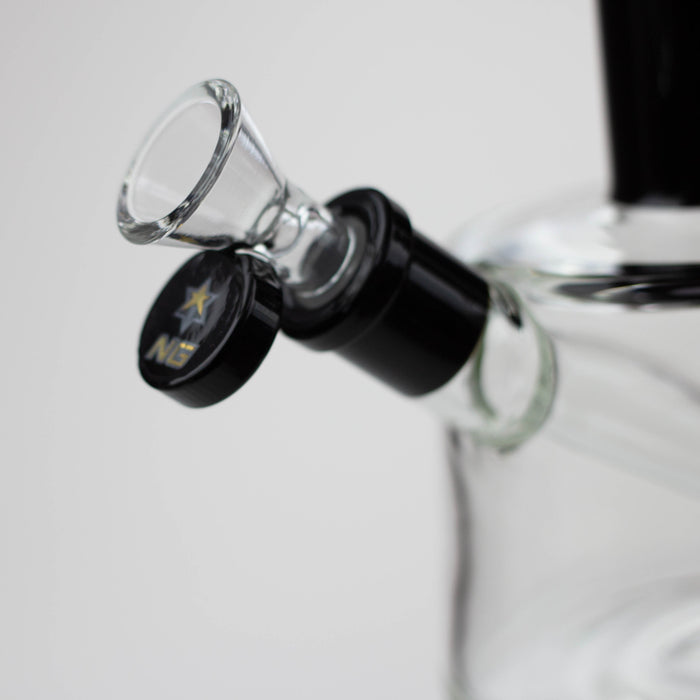 NG-8 inch Full Base Bubbler [N8068] Glass Bong High-End Brands Glass