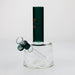 NG-8 inch Full Base Bubbler [N8068] Glass Bong High-End Brands Glass Teal