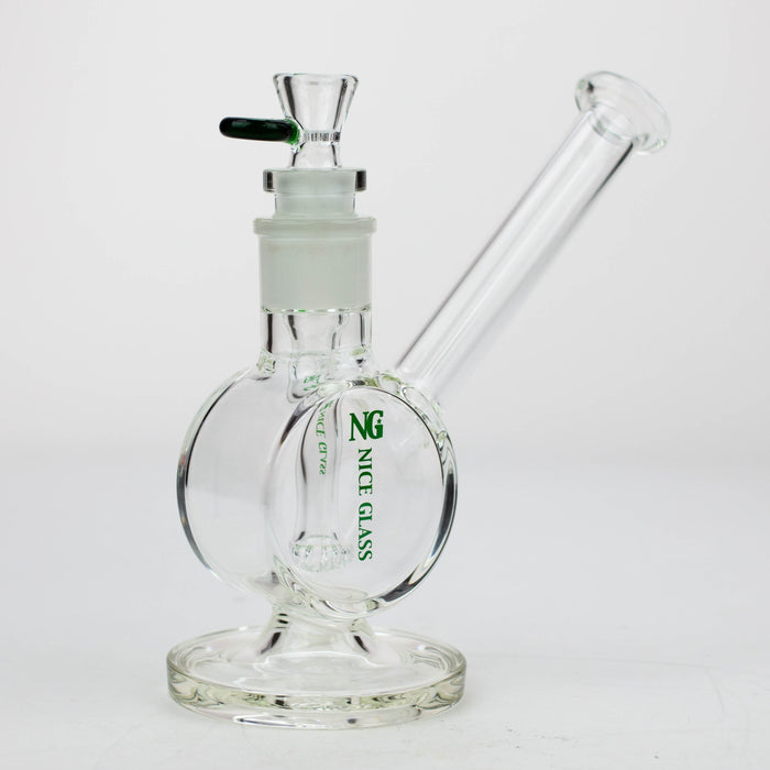 NG-8 inch Piggy Bank Bubbler [YN1053] Glass Bong High-End Brands Glass Green